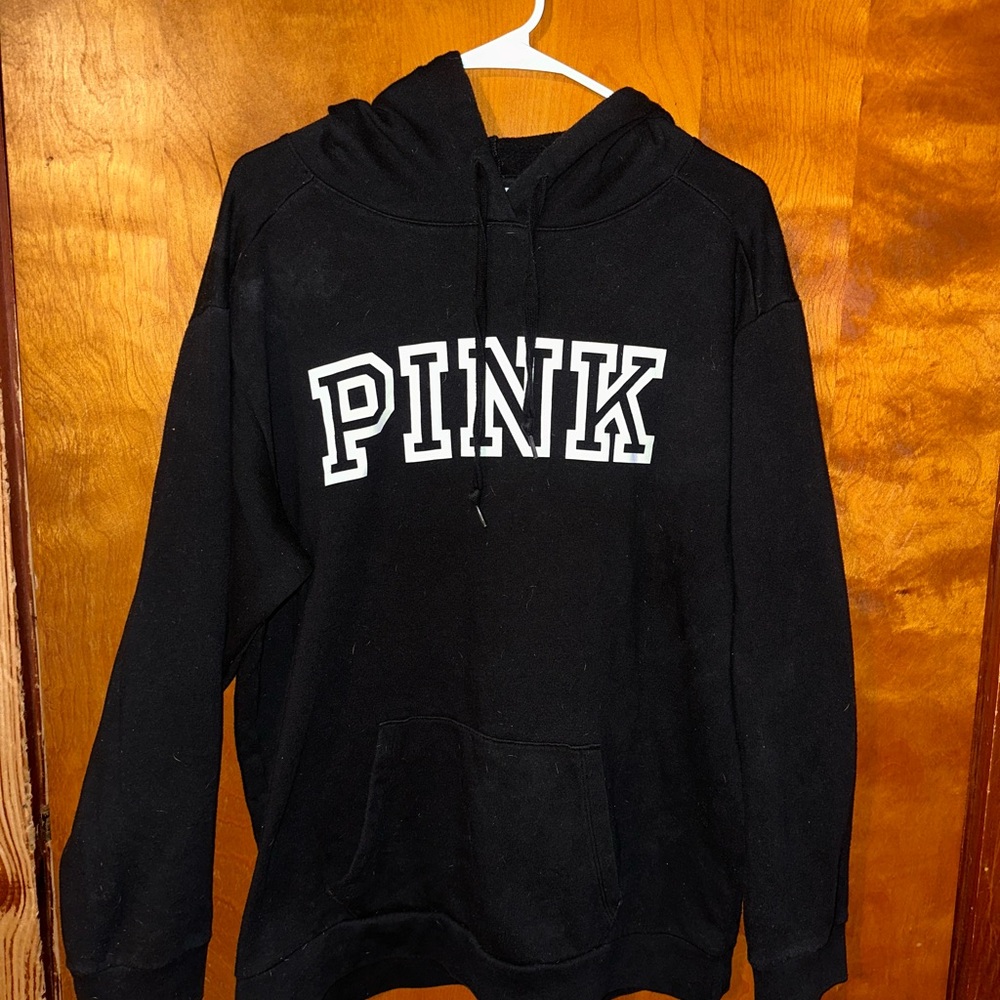 PINK Victoria's Secret Charcoal Hoodie